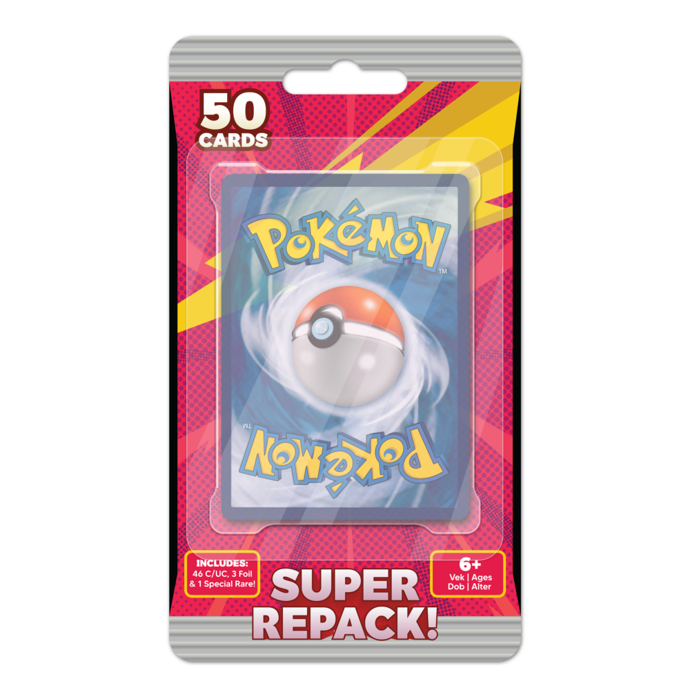 Super Repack (50 kart) - Pokémon karte