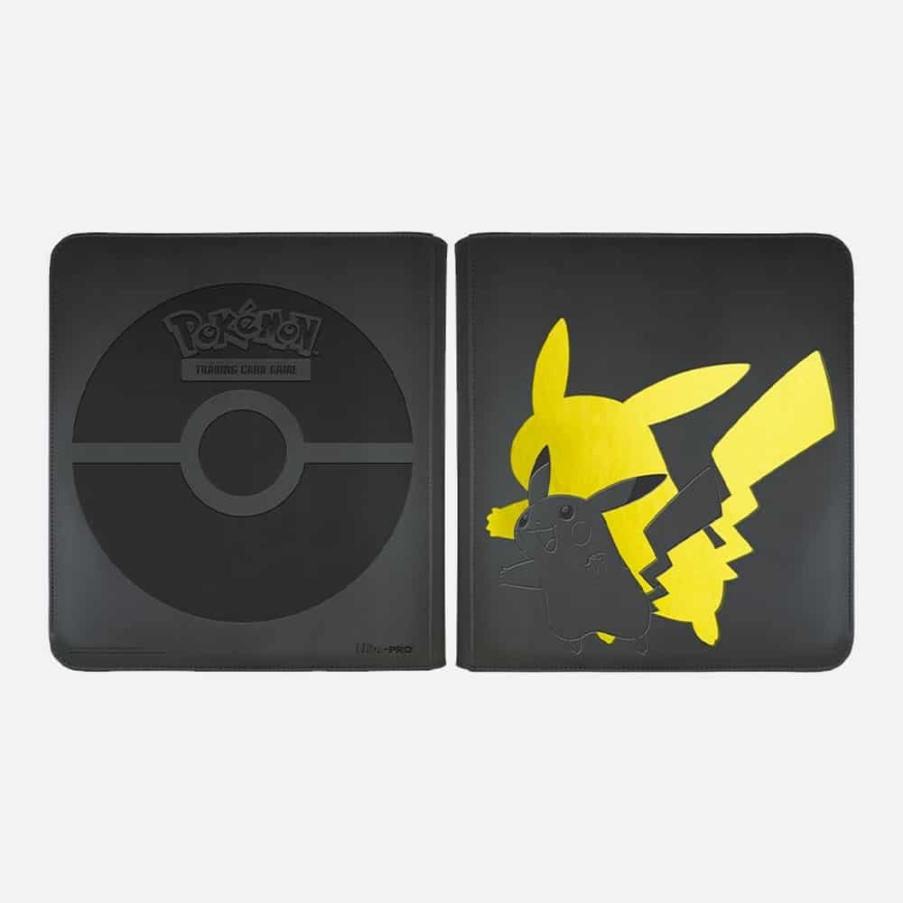 Zippered PRO Pokémon Binder: Pikachu (12 pocket)