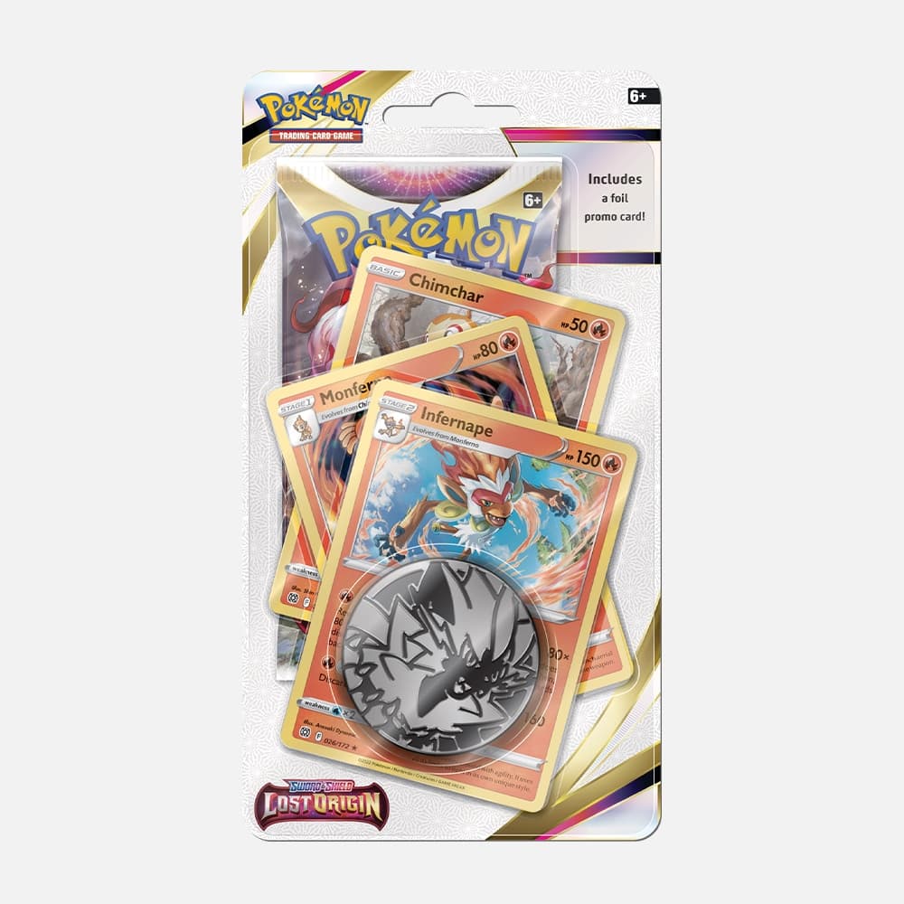 Lost Origin Premium Checkline Blister Infernape - Pokémon cards