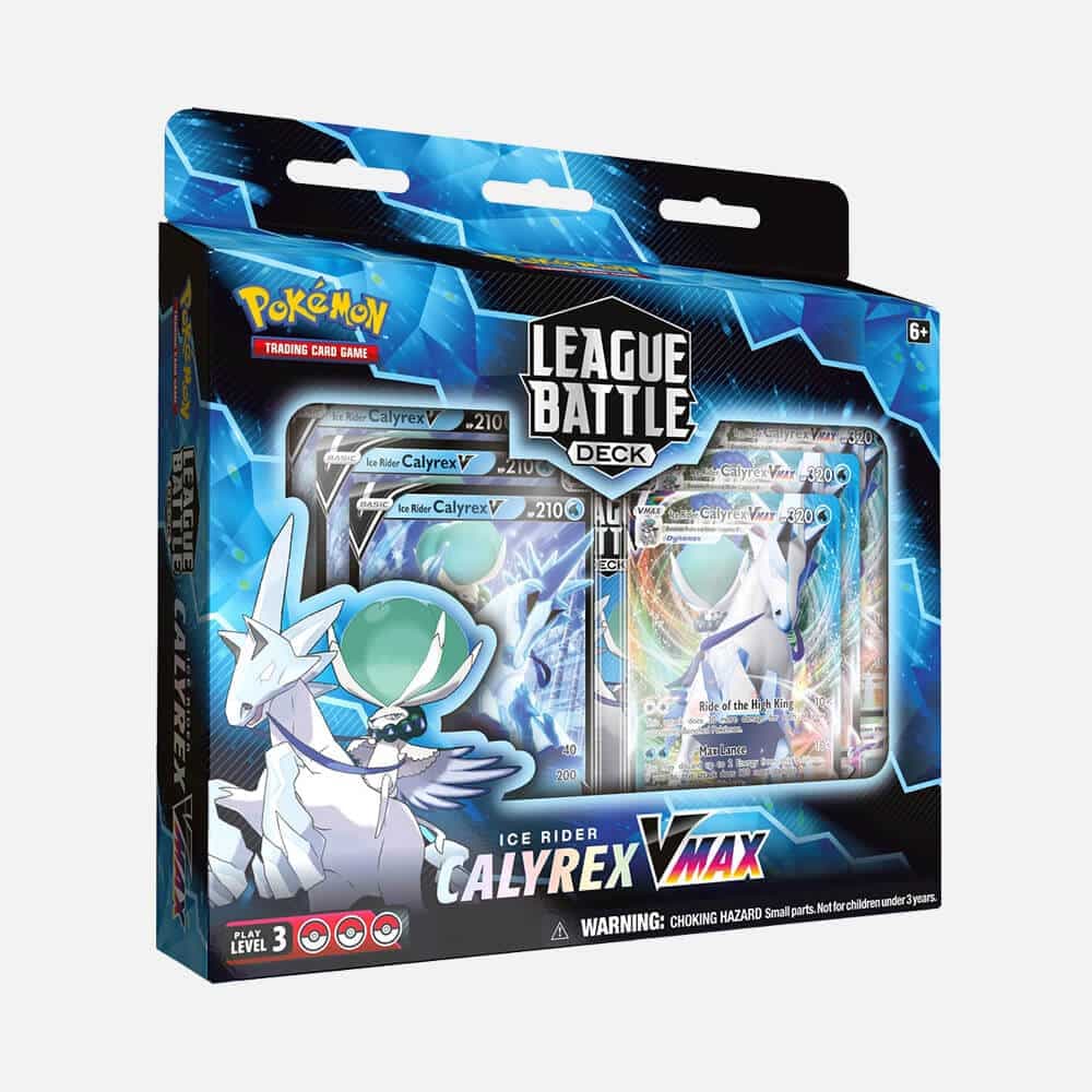 Ice Rider Calyrex VMAX League Battle Deck - Pokémon cards