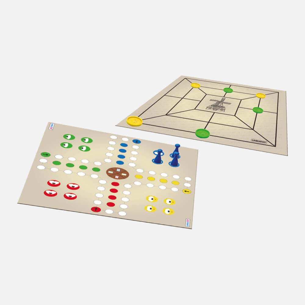 Ludo + Mill - Board game