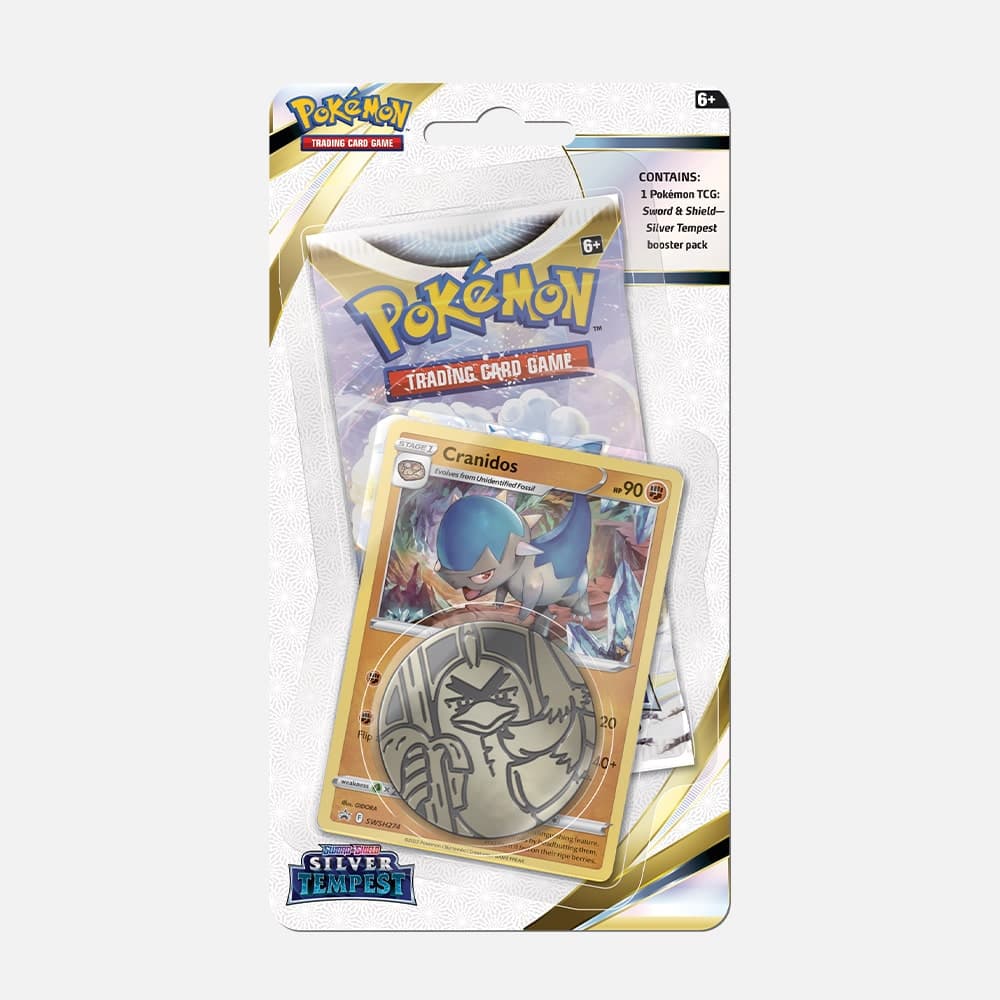 Silver Tempest Checklane Blister Cranidos - Pokémon cards
