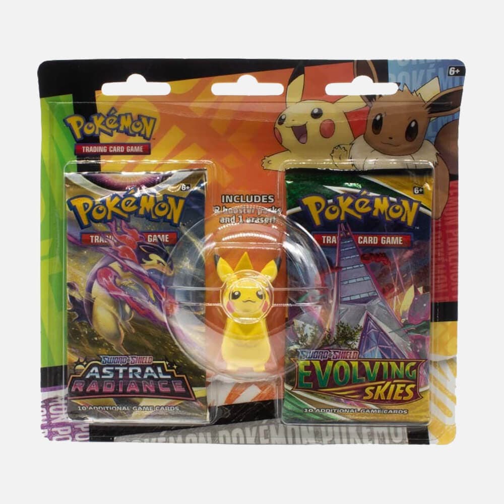 Back to School Eraser Blister Pikachu - Pokémon cards