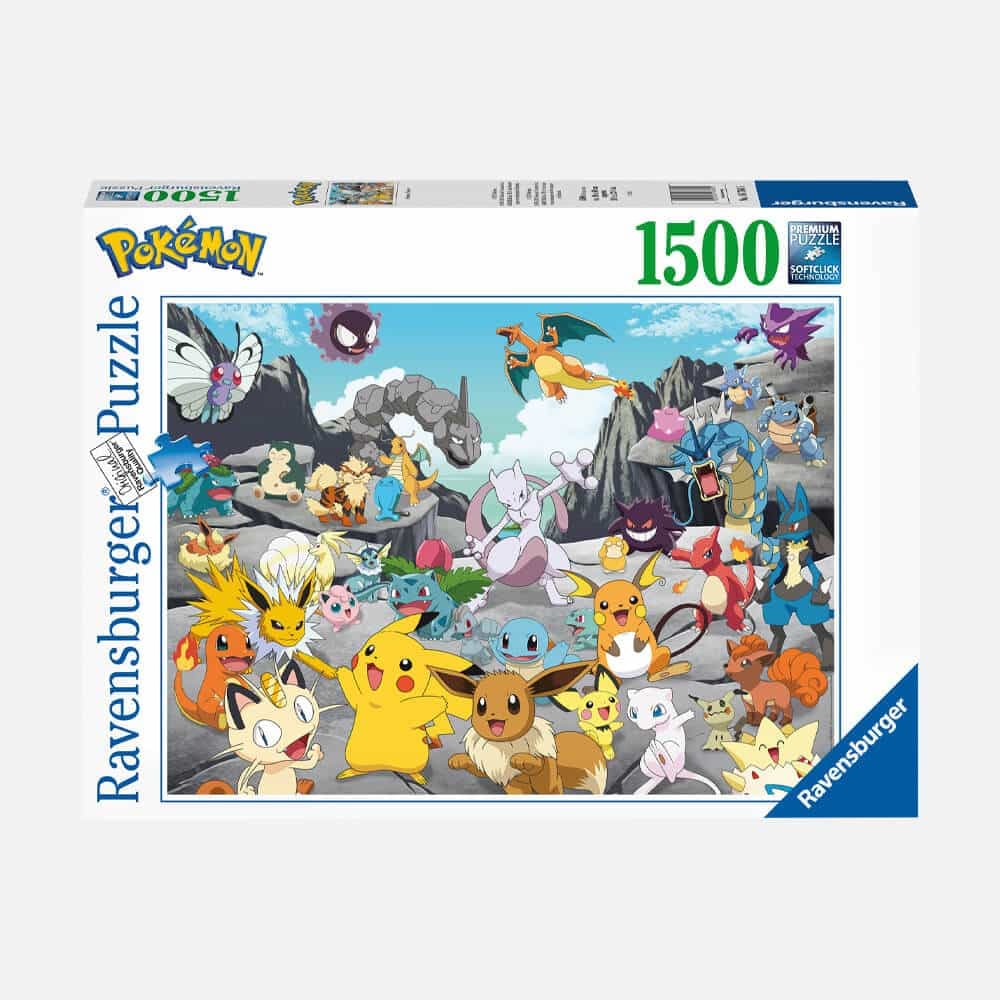 Puzzle Pokémon Classics (1500pc) - Ravensburger