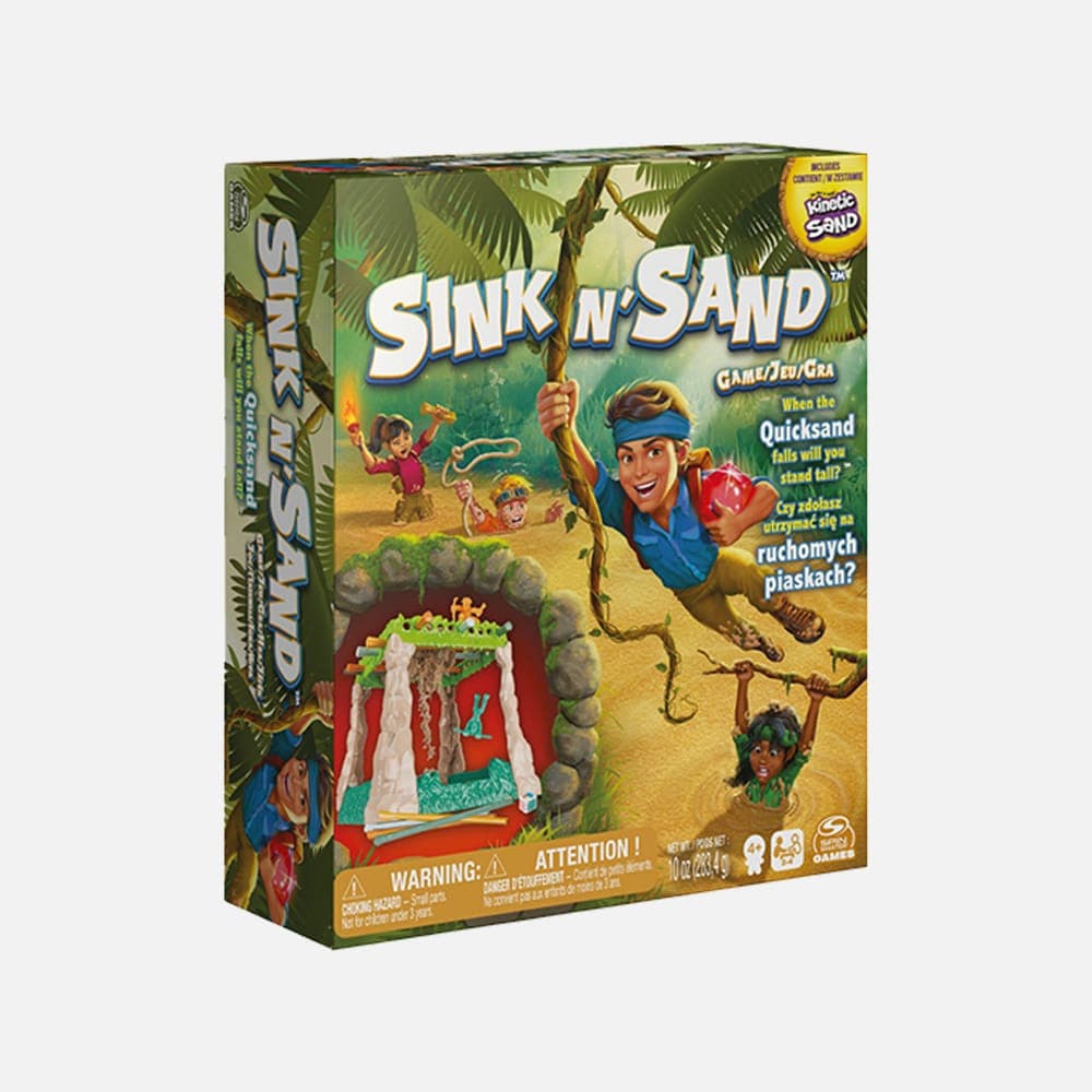 Sink N’ Sand - Board game with Kinetic Sand