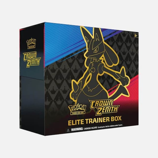 Crown Zenith Elite Trainer Box (ETB) – Pokémon cards