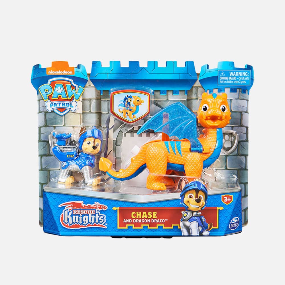 Paw Patrol - Rescue Knights Chase and Dragon Draco