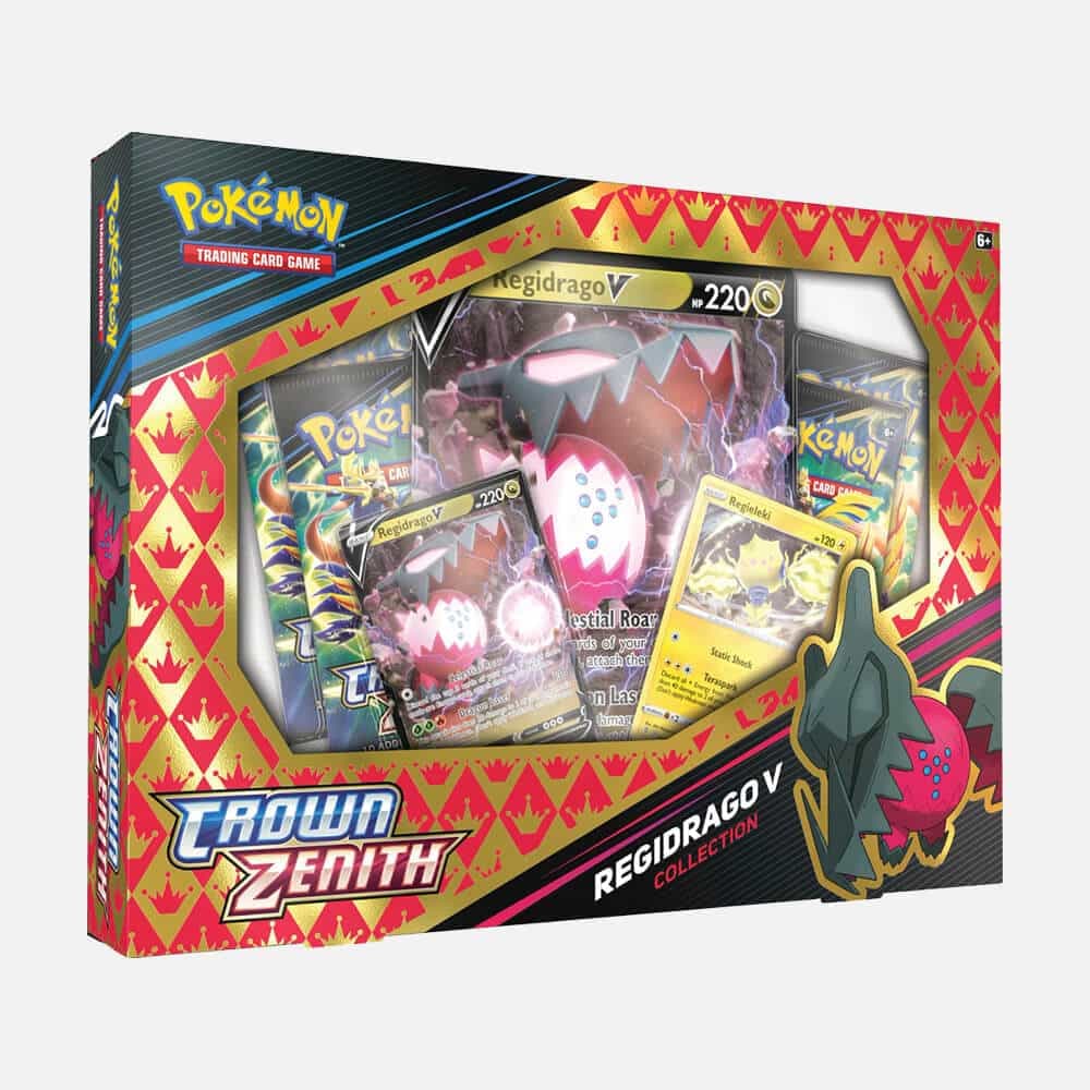 Crown Zenith Collection Box Regidrago V - Pokémon cards