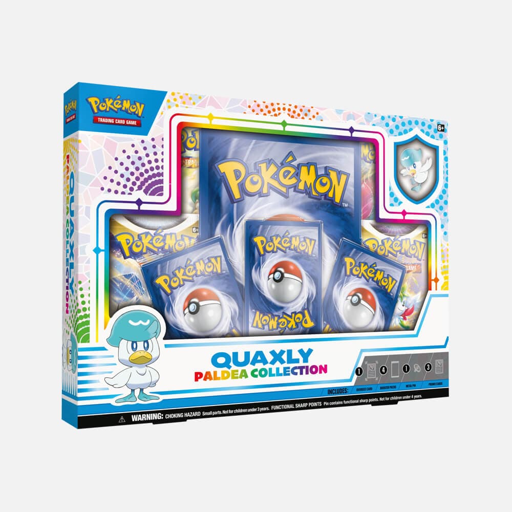 Pokémon Paldea Pin Box Quaxly - Pokémon cards