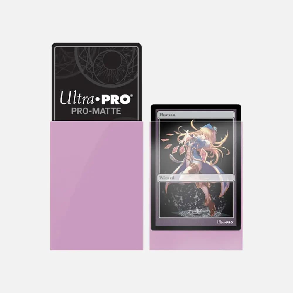 Ultra Pro Small Matte Deck Protector sleeves - Pink (60ct)
