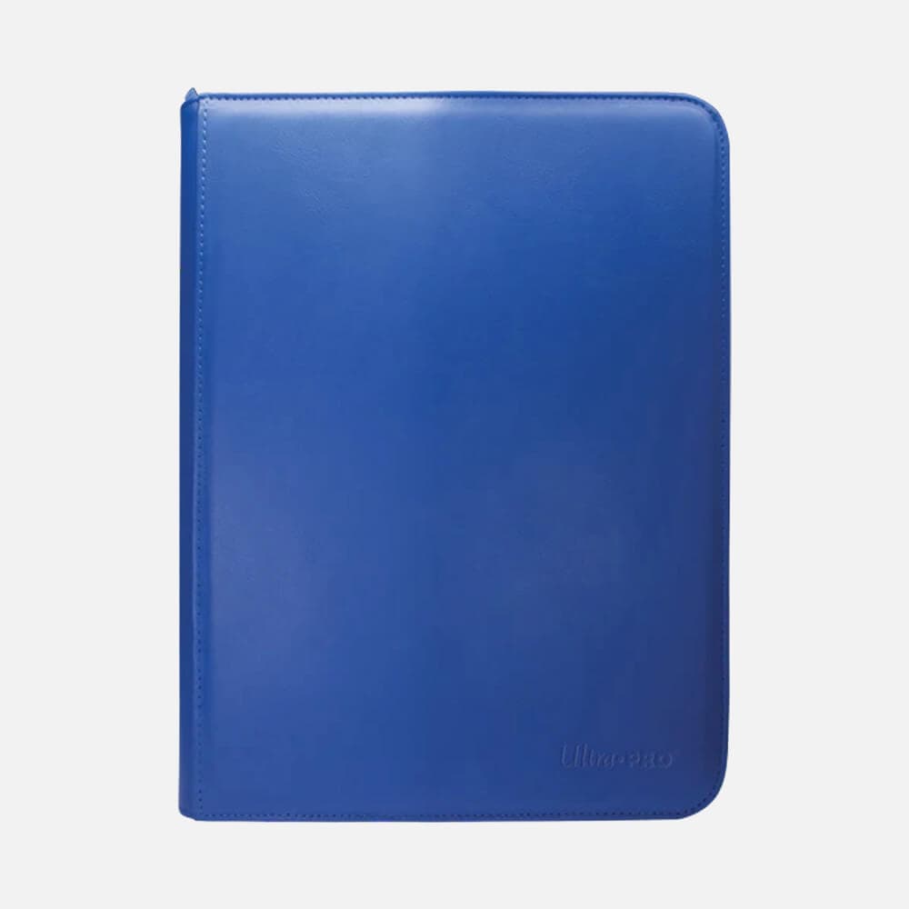 Zippered PRO Binder 9-pocket Vivid Blue