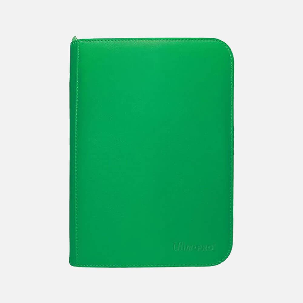 Zippered PRO Binder 4-pocket Vivid Green