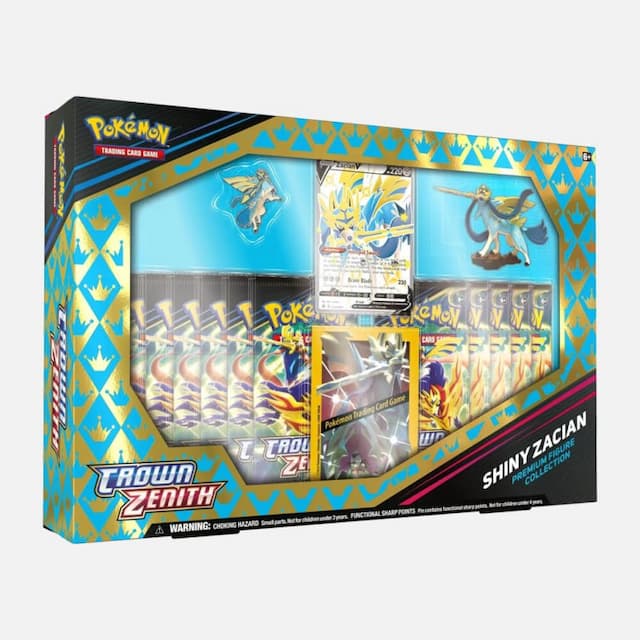 Crown Zenith Shiny Zacian Premium Figure Box – Pokémon cards