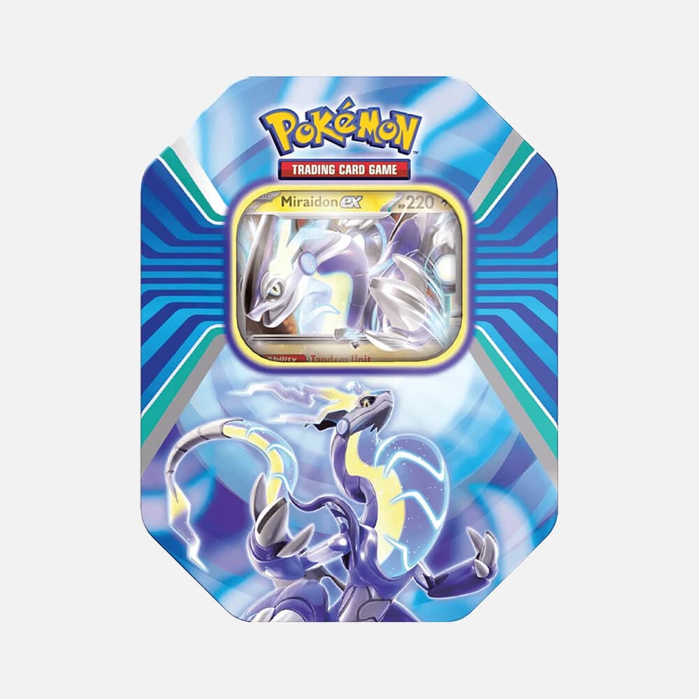 Tin Summer EX Paldea Legends Miraidon - Pokémon cards