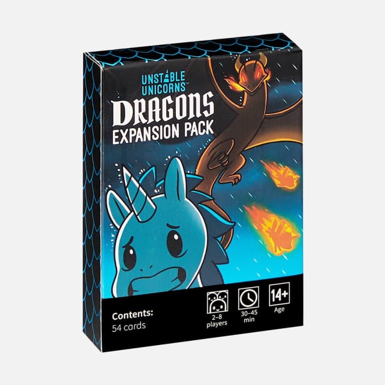Unstable Unicorns: Dragons Expansion Pack - Board game