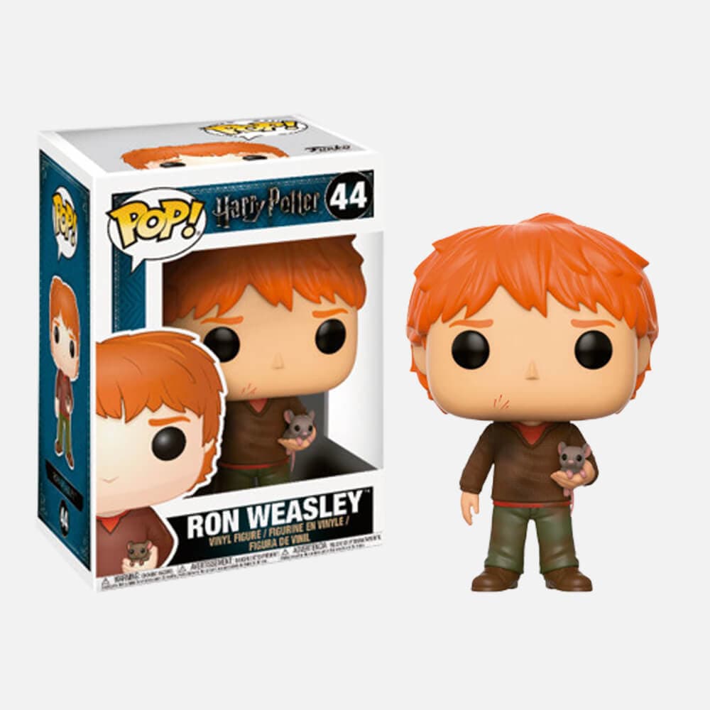 Funko Pop! Harry Potter Ron Weasley with Scabbers