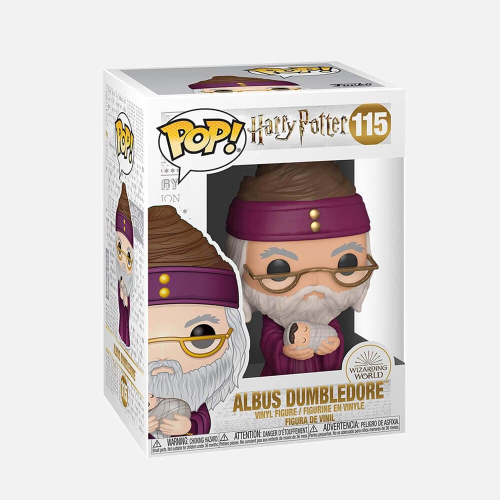 Funko Pop Harry Potter Dumbledore with Baby Harry (9cm)