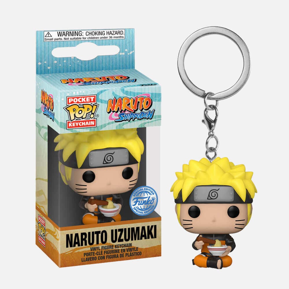 Keychain Pop! Naruto Shippuden Naruto with Noodles