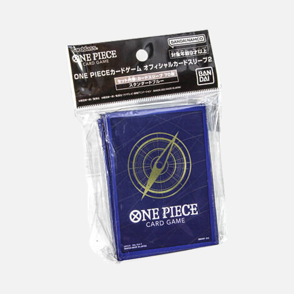 One Piece Cards Sleeves: Blue (70pcs)