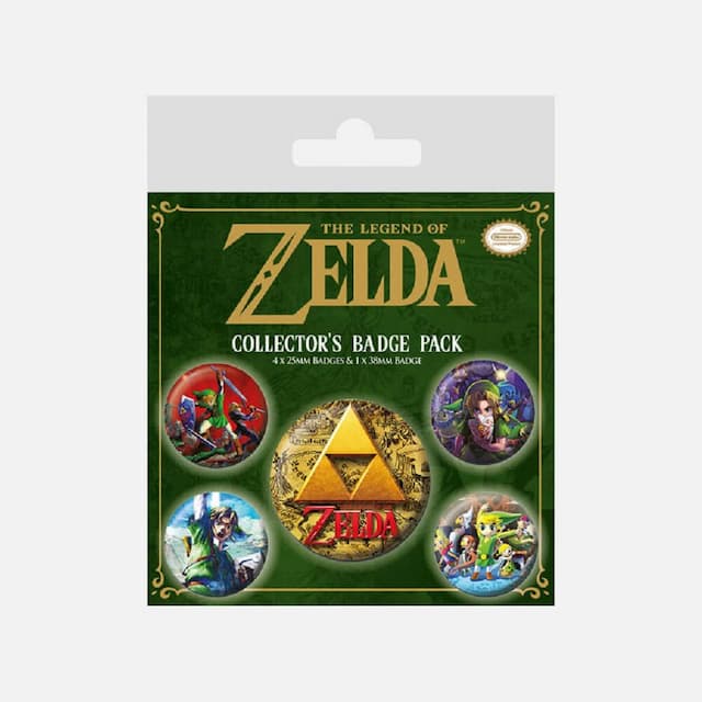 Badge pack The Legend of Zelda Classic