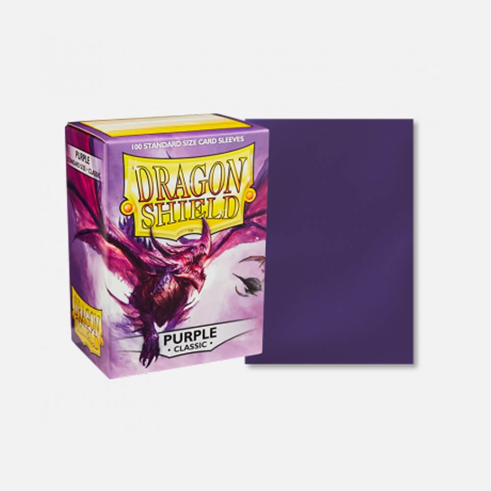 Dragon Shield (DS): Standard Classic Purple Sleeves (100pcs)