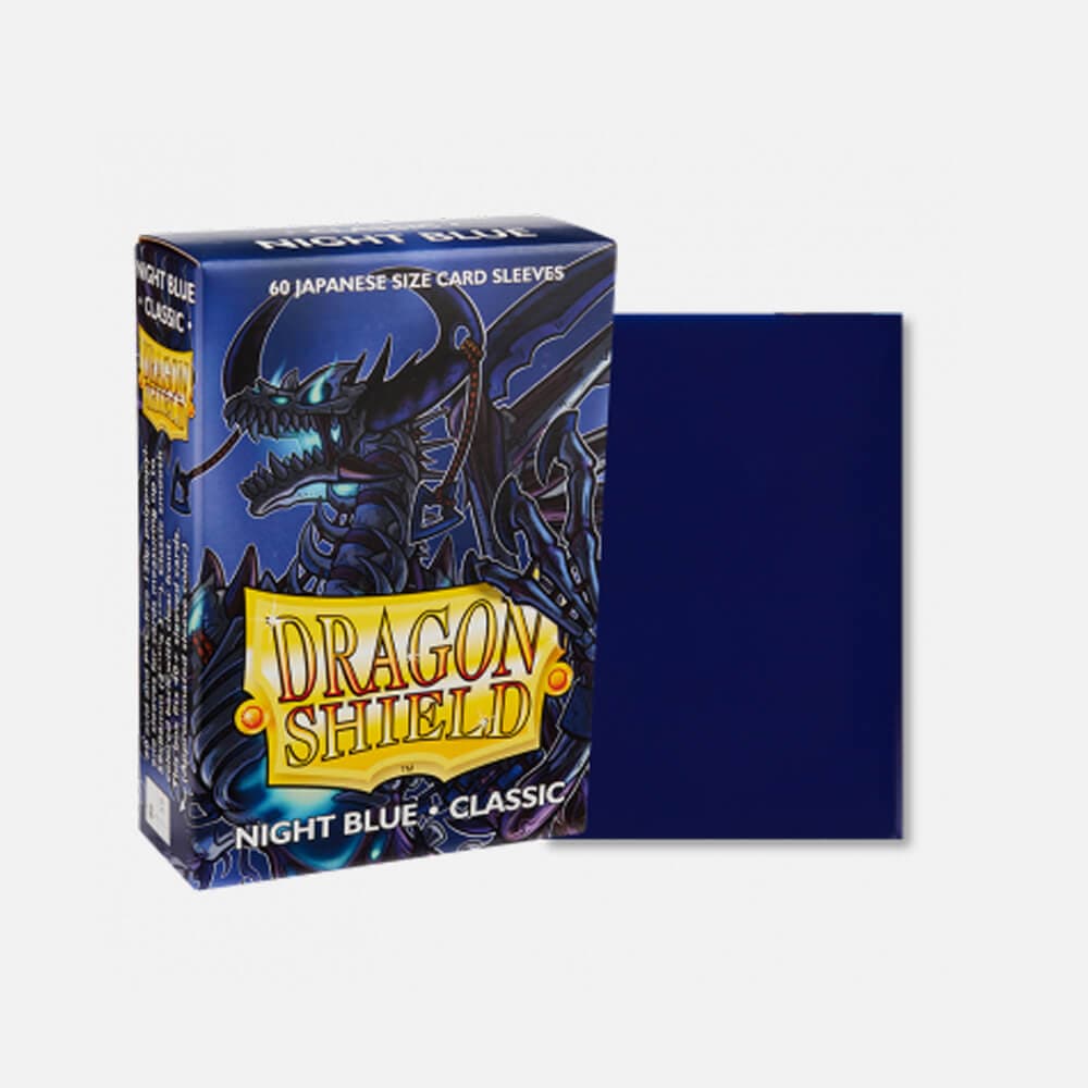 Dragon Shield (DS): Japanese Classic Night Blue Sleeves (60pcs)