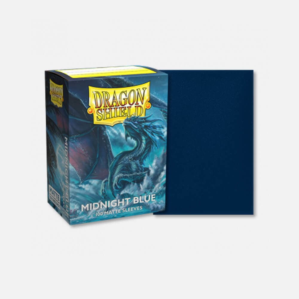 Dragon Shield (DS): Matte Midnight Blue Sleeves (100pcs)