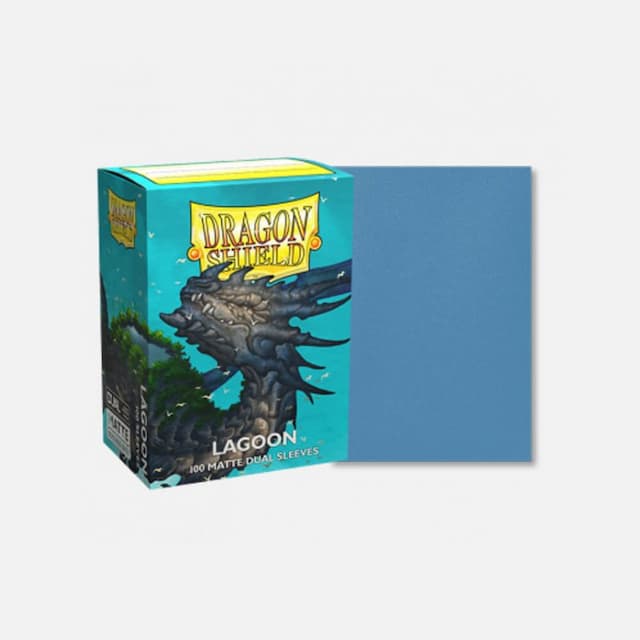 Dragon Shield (DS): Matte Dual Lagoon Sleeves (100pcs)