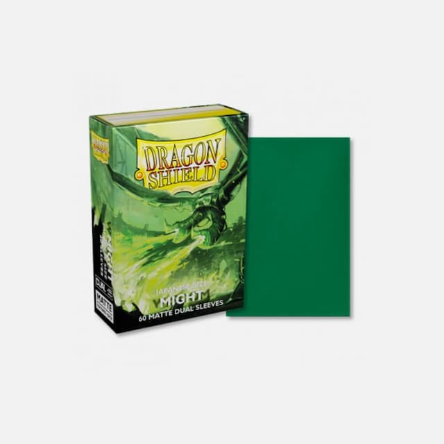Dragon Shield (DS): Japanese Matte Dual Might Sleeves (60pcs)