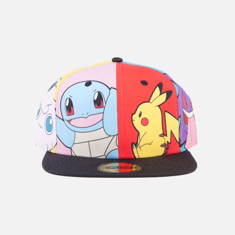 Snapback cap Pokémon Multi Pop Art