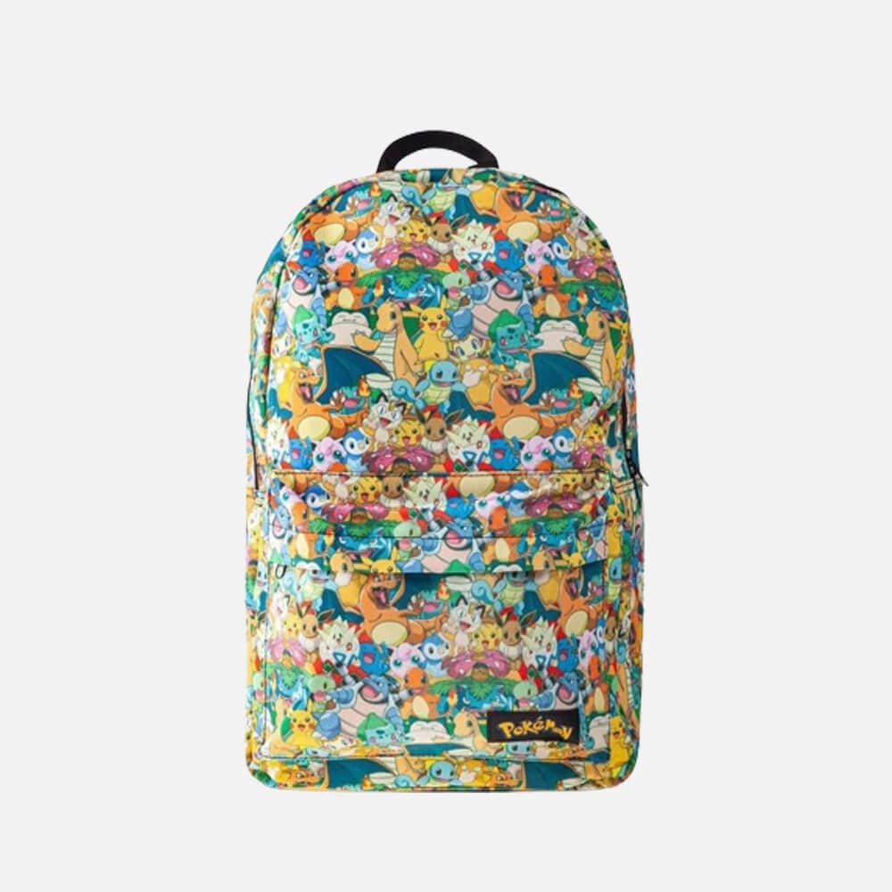Backpack Pokémon characters all over