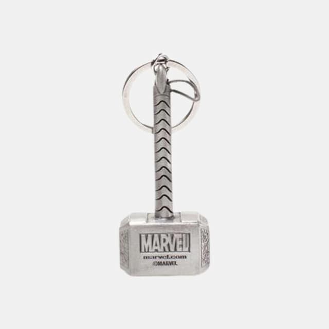 Keychain Marvel Thor Hammer Mjolnir 3D
