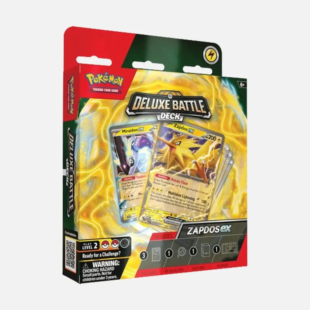 Zapdos ex Deluxe Battle Deck – Pokémon cards