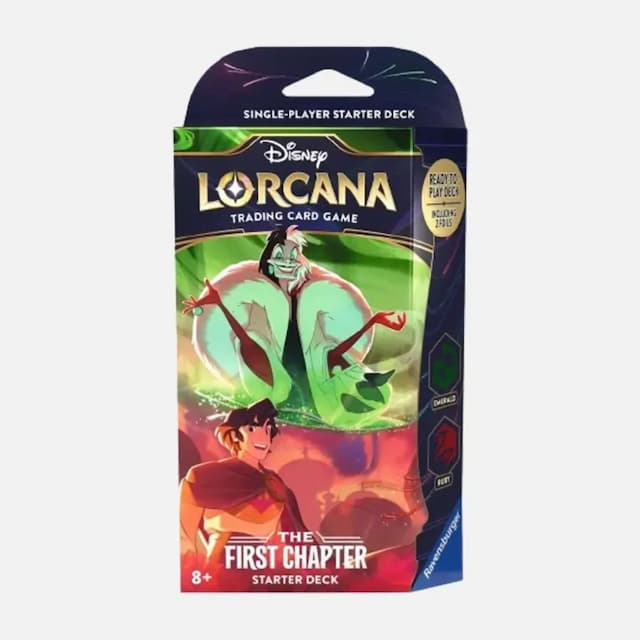 lorcana starter deck merlin Disney Lorcana TCG: Rise of the Floodborn