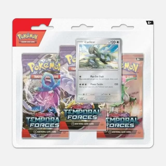 Temporal Forces 3-Pack Blister Cyclizar - Pokémon cards