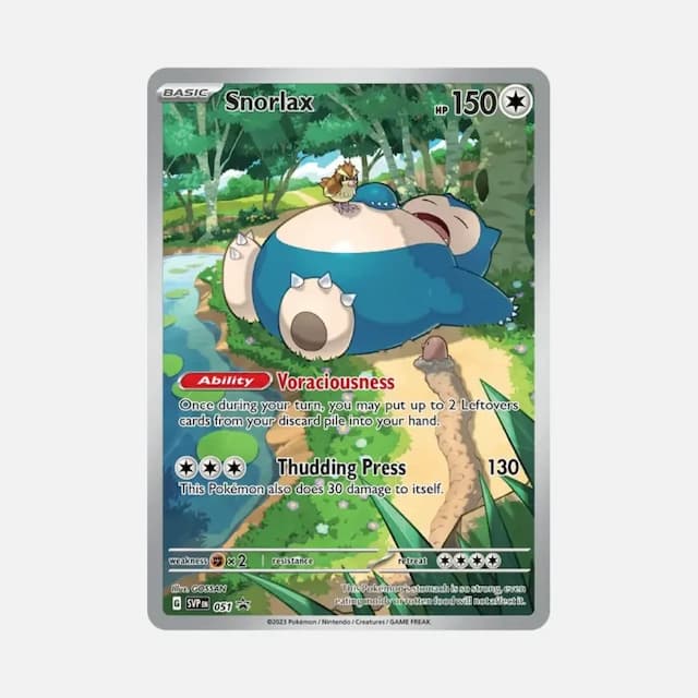 Pokémon Promo Card 151 Snorlax (ETB)
