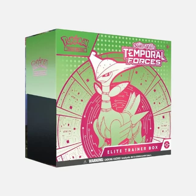Temporal Forces Elite Trainer Box Iron Leaves - Pokémon cards