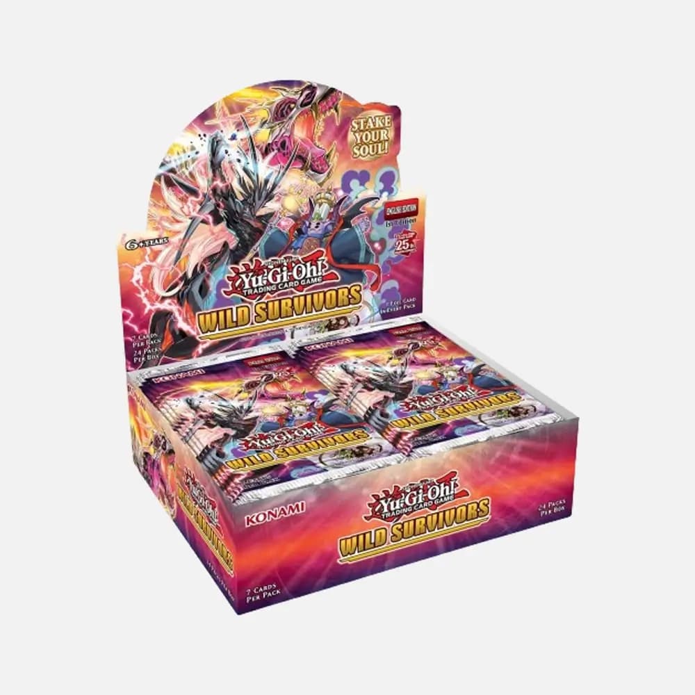 Yu-Gi-Oh! cards Wild Survivors Booster Box