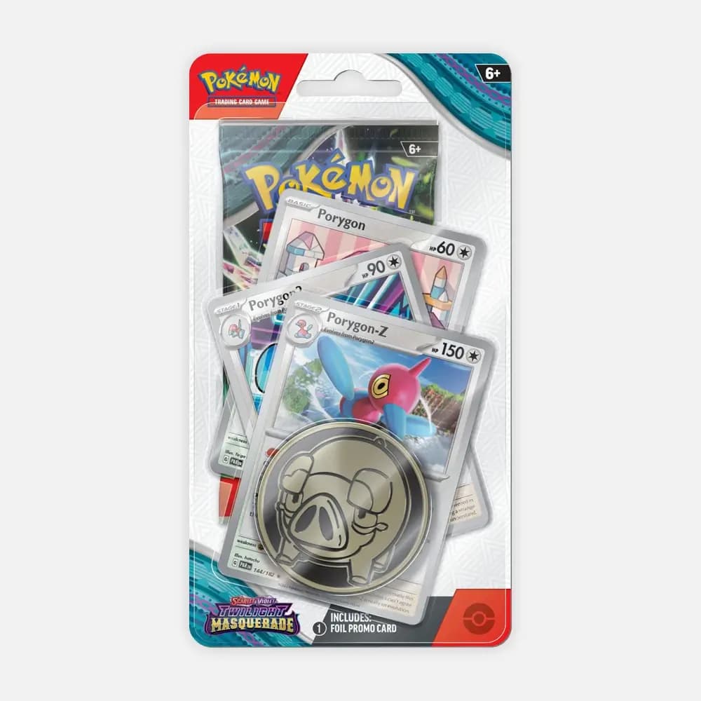 Twilight Masquerade (SV06) Premium Checklane Blister Porygon-Z - Pokémon cards