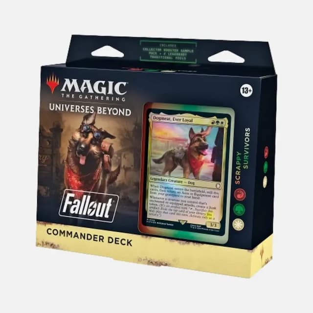 Magic the Gathering (MTG) cards Fallout Scrappy Survivors Commander Deck