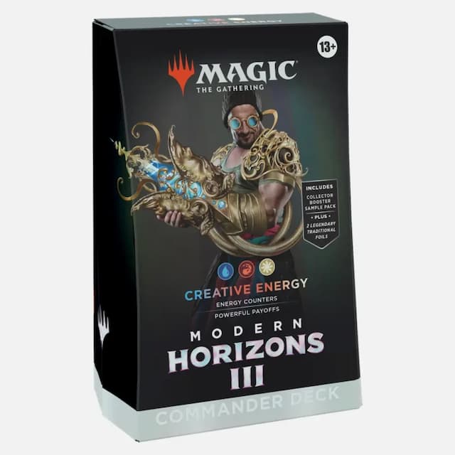 Magic the Gathering (MTG) cards Modern Horizons 3 Creative Energy Commander Deck