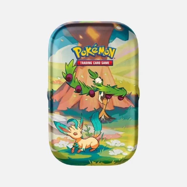 Vibrant Paldea Mini Tin Leafeon - Pokémon cards