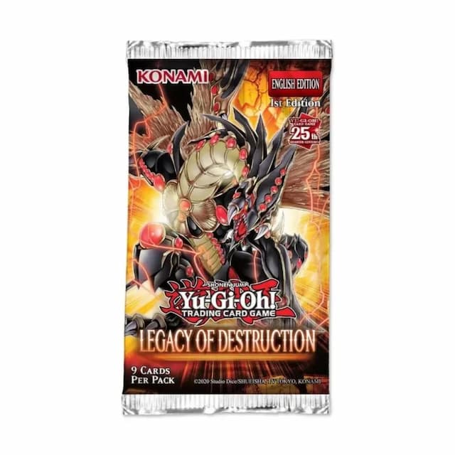 Yu-Gi-Oh! cards Legacy of Destruction Booster Pack