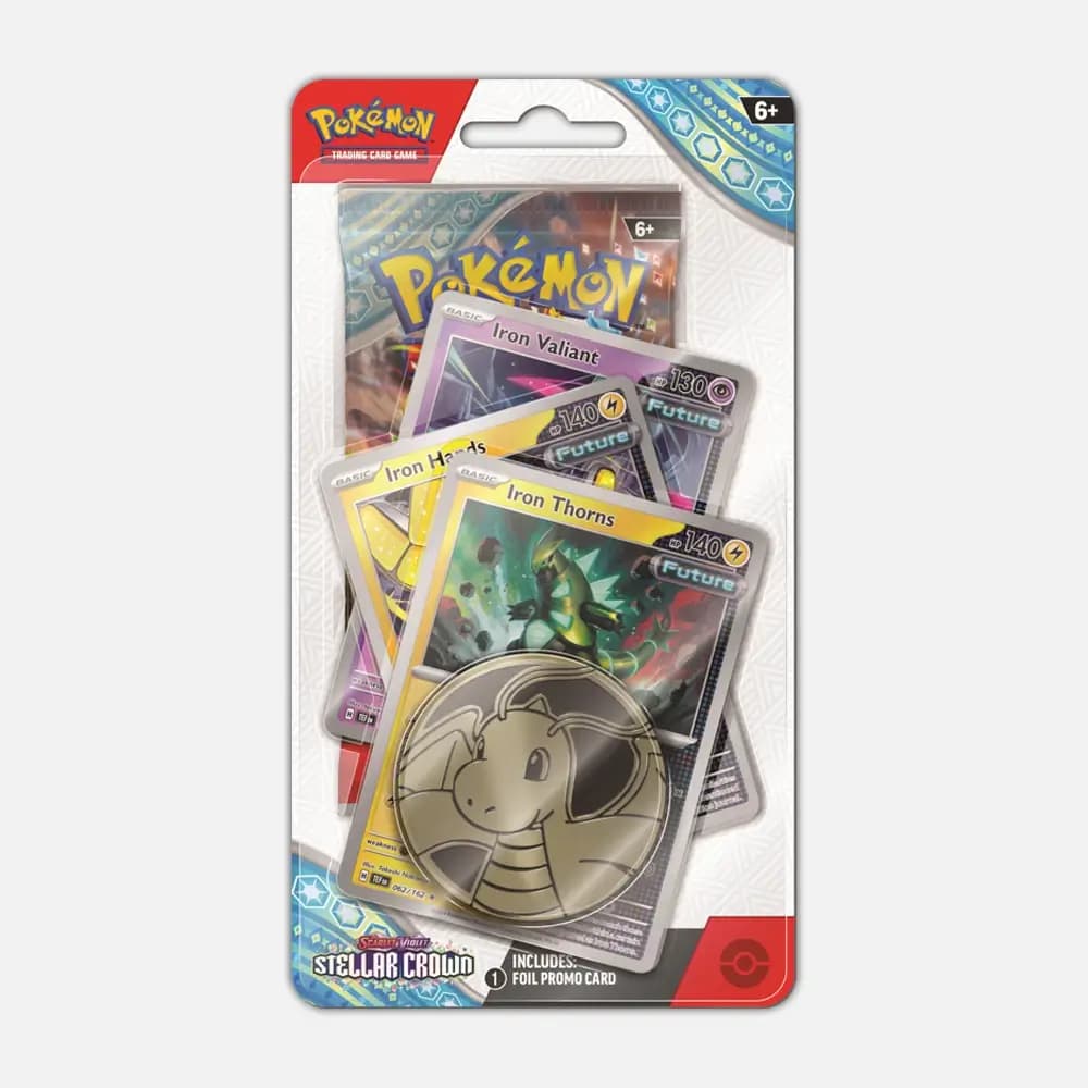 Stellar Crown (SV07) Premium Checklane Blister Iron Thorns - Pokémon cards