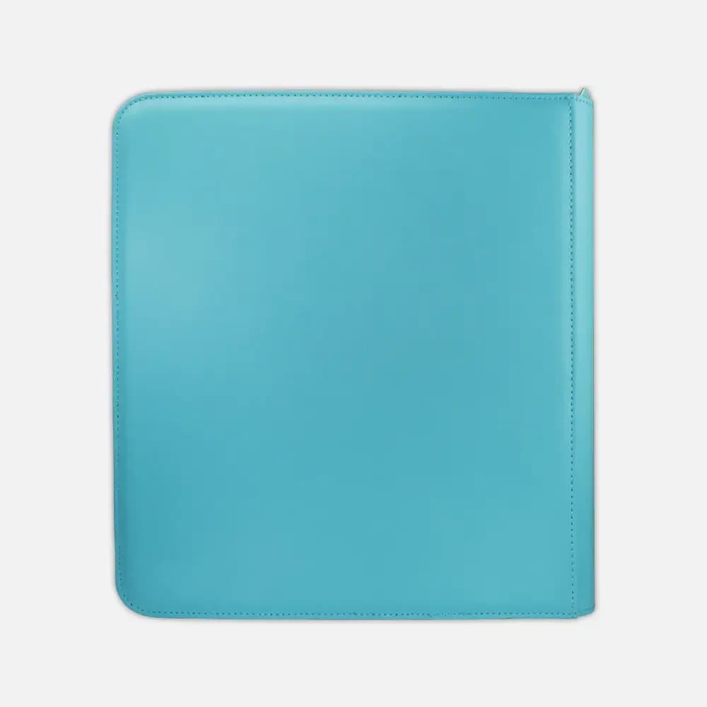 12-Pocket Vivid Light Blue Zippered PRO-Binder