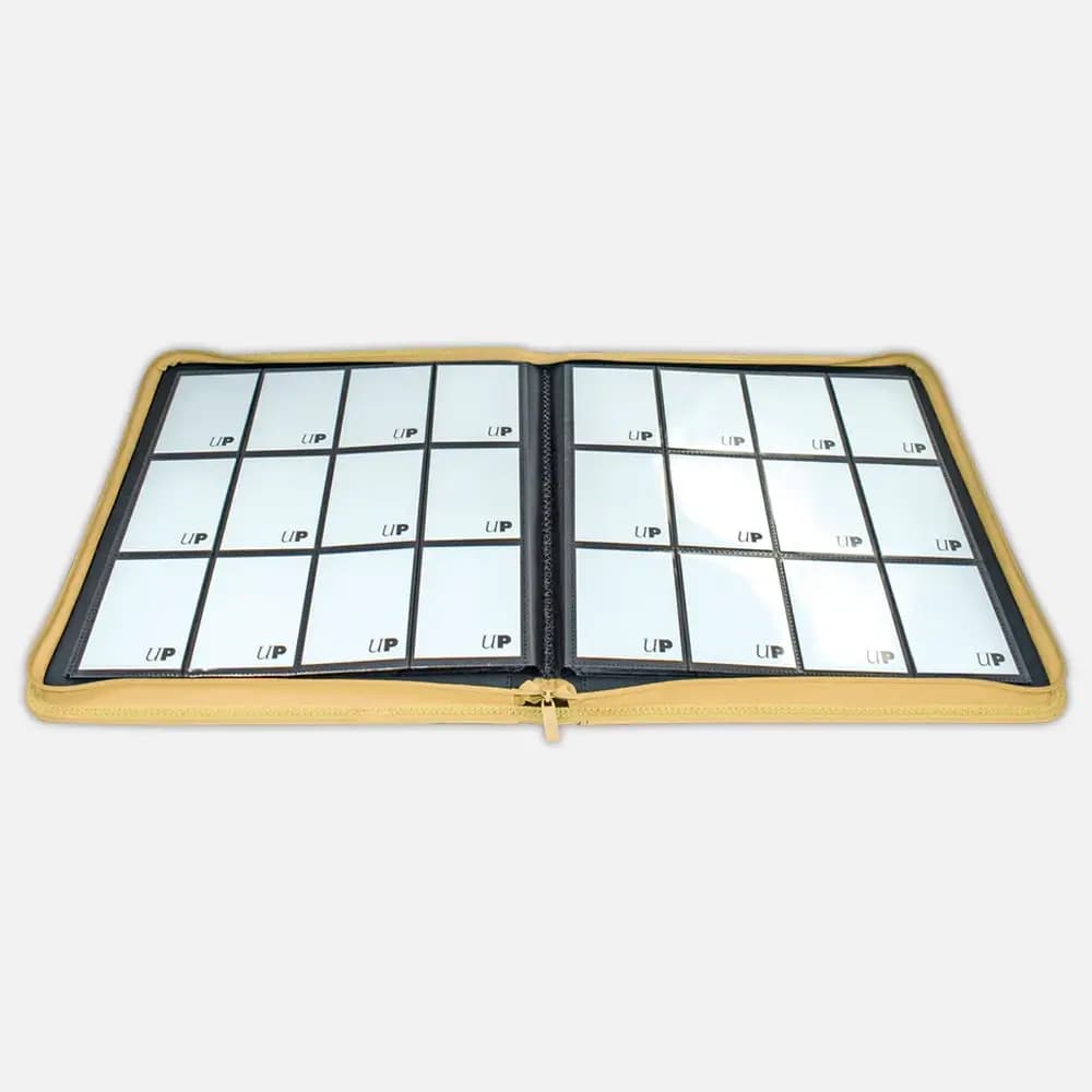 12-Pocket Vivid Yellow Zippered PRO-Binder