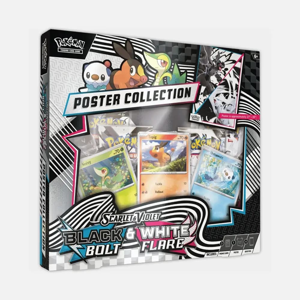Black Bolt & White Flare (SV10.5) - Unova Poster Collection - Pokémon cards
