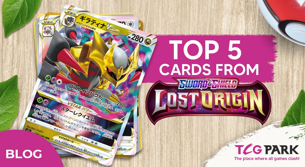 Top % cards from Lost Origin