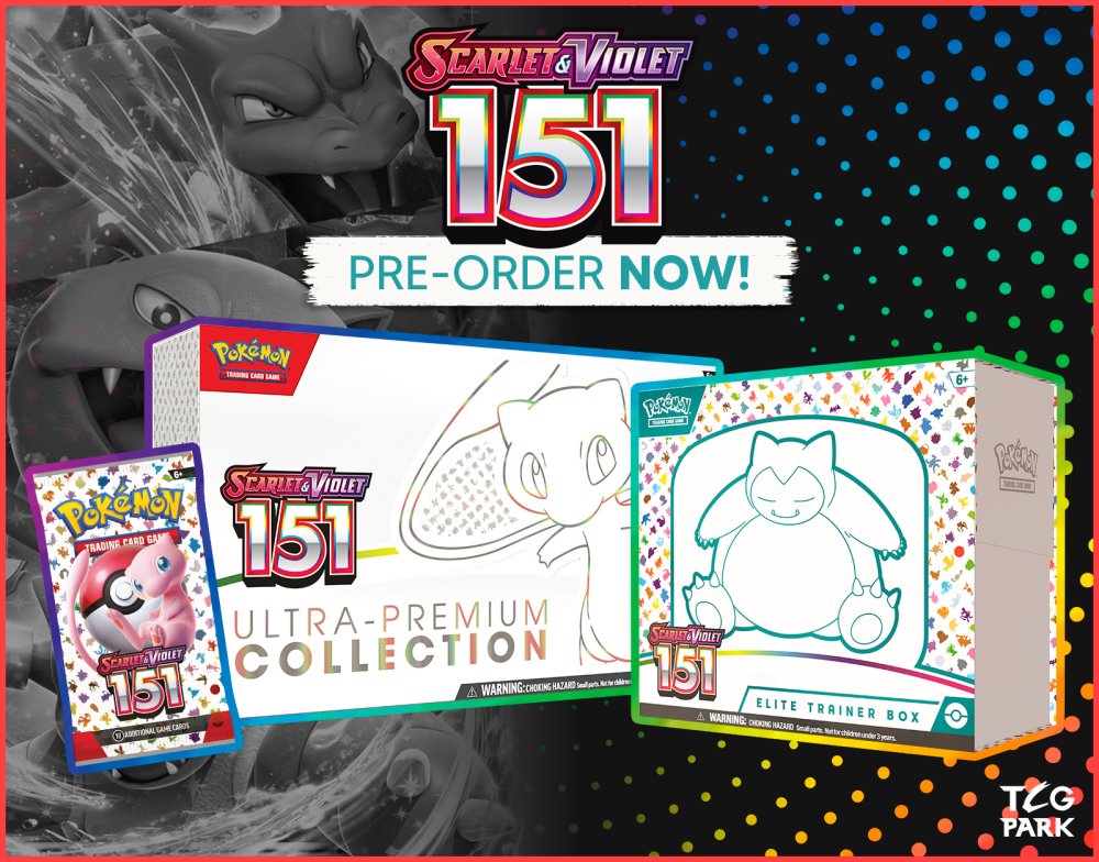 Preorder Pokemon 151 Set